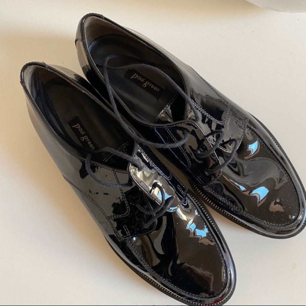 Paul Green Patent Leather Oxfords